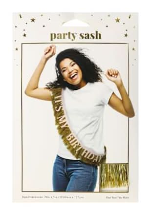 Birthday Party Sash