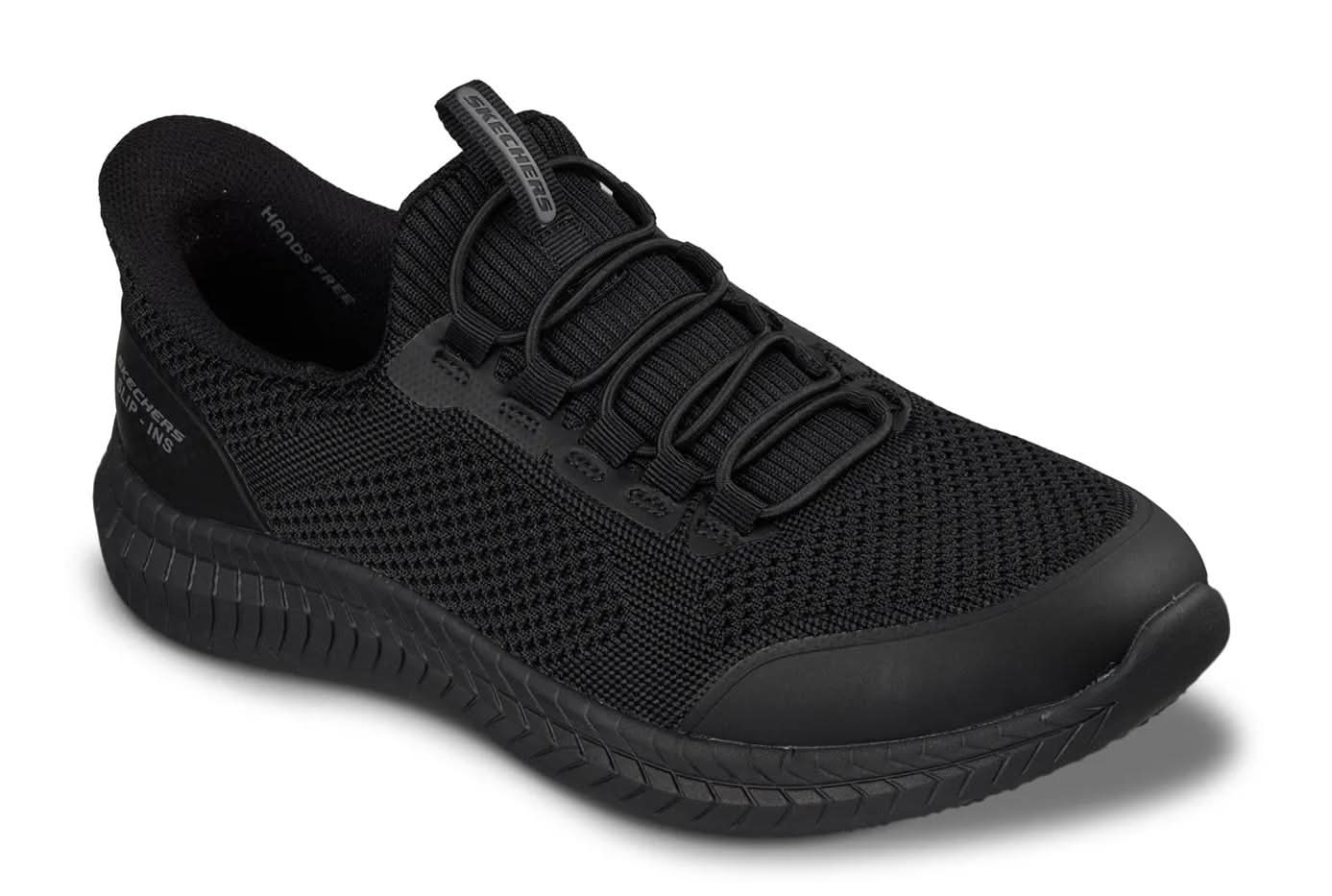 Skechers Hands Free Slip-Ins Work Slip-Resistant Russom Grilax Work Sneaker - Men's (Black Medium - 10)