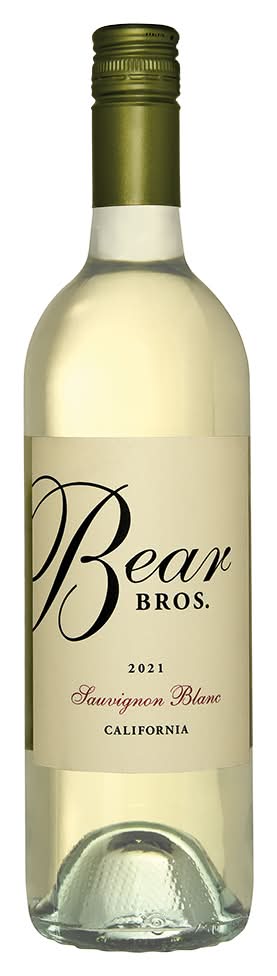 Bear Bros. Sauvignon Blanc California White Wine, 2021 (750 ml)