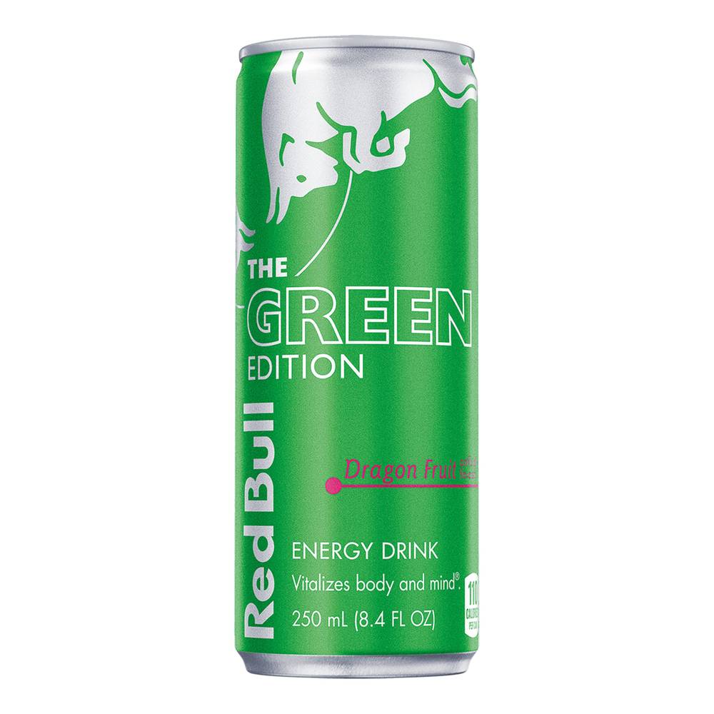 Red Bull The Green Edition Energy Drink, Dragon Fruit (8.4 fl oz)