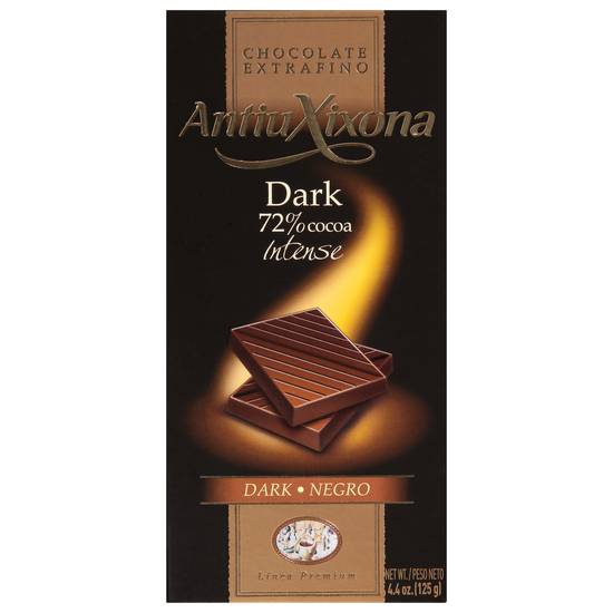 Antiu Xixona 72% Cocoa Intense Dark Chocolate