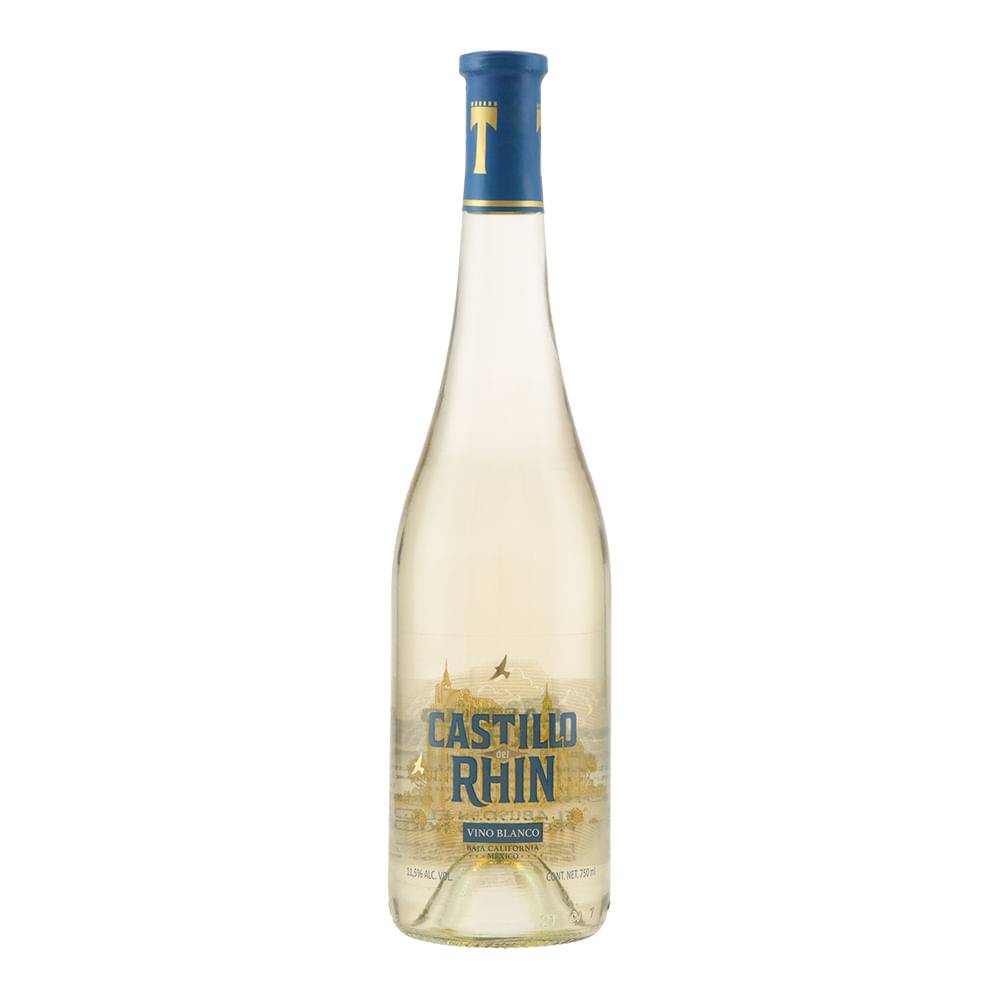 Castillo del rhin vino blanco de uva riesling (750 ml)