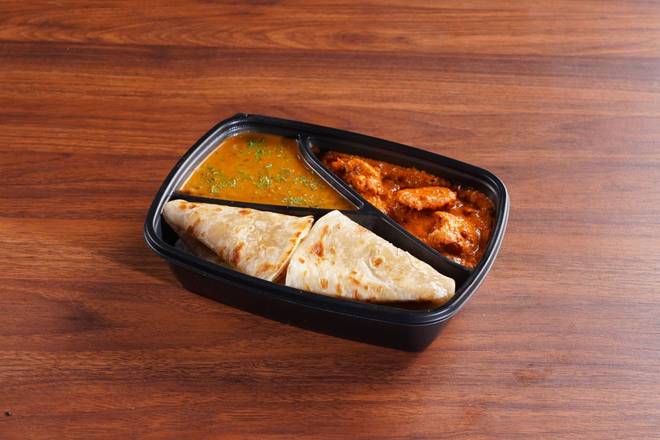 Chicken Tikka Masala & Daal Makhani Paratha Box