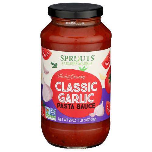 Sprouts Garlic Pasta Sauce