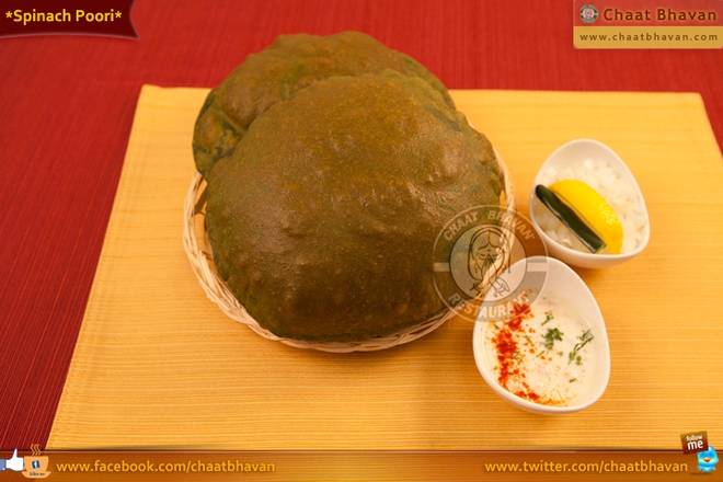 Spinach Poori