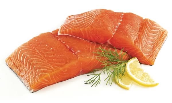 Fresh Salmon Fillet Portions Nor Cal Farm Raised
