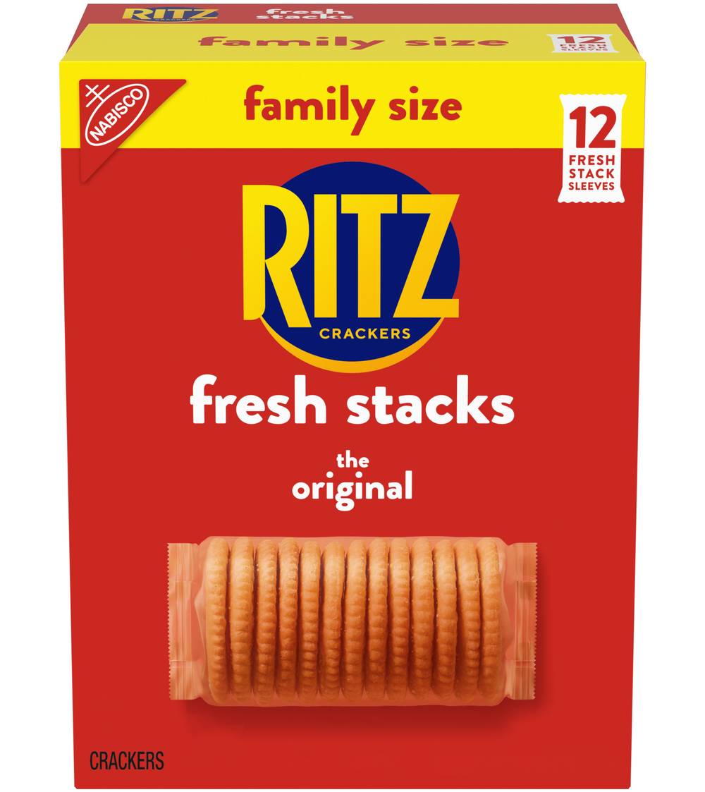 Ritz Fresh Stacks Original Family Size Crackers (42 g, 12 ct)