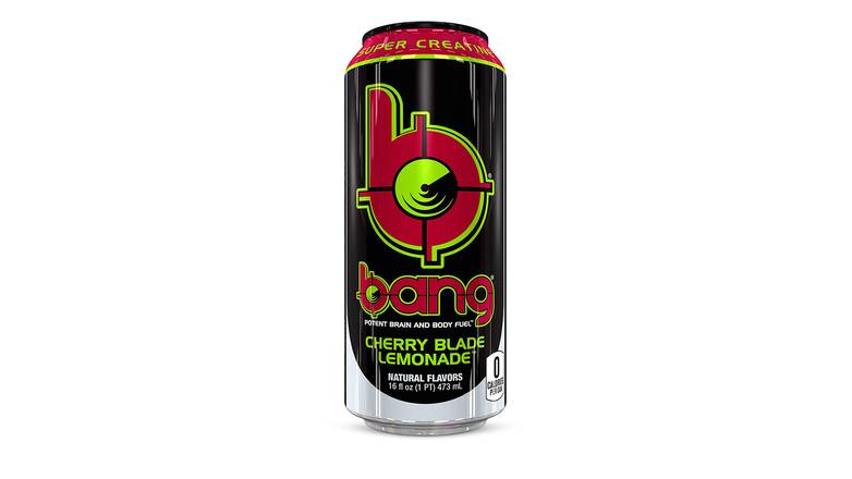 Bang Cherry Blade Lemonade Energy Drink, 0 Calories, Sugar Free with Super Creatine