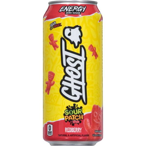 Ghost Energy Sour Patch Redberry 16oz