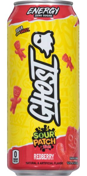 Ghost Energy Sour Patch Kids Redberry 16oz