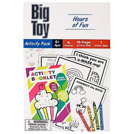 Big Toy Activity Pack - 1.0 ea