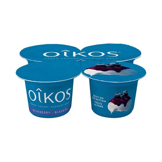 Oikos Greek Blueberry Yogurt 2% (4 ct)