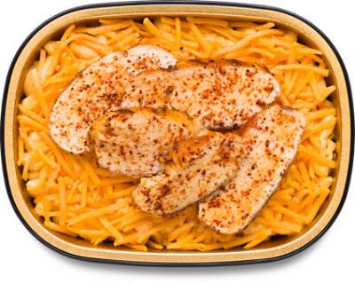 Blackened Chicken With Mac & Cheese - Ea