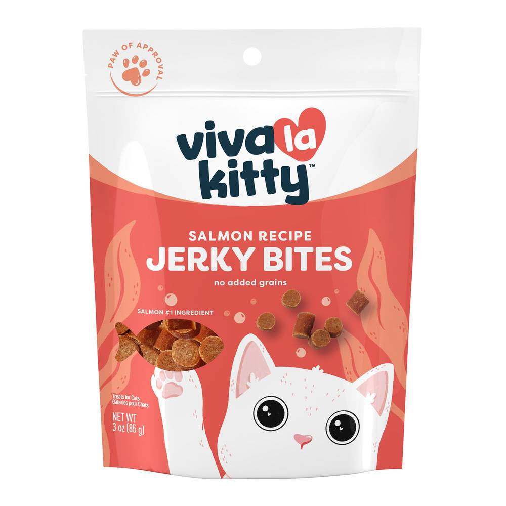 Viva La Kitty Jerky Bites Cat Treat (salmon)