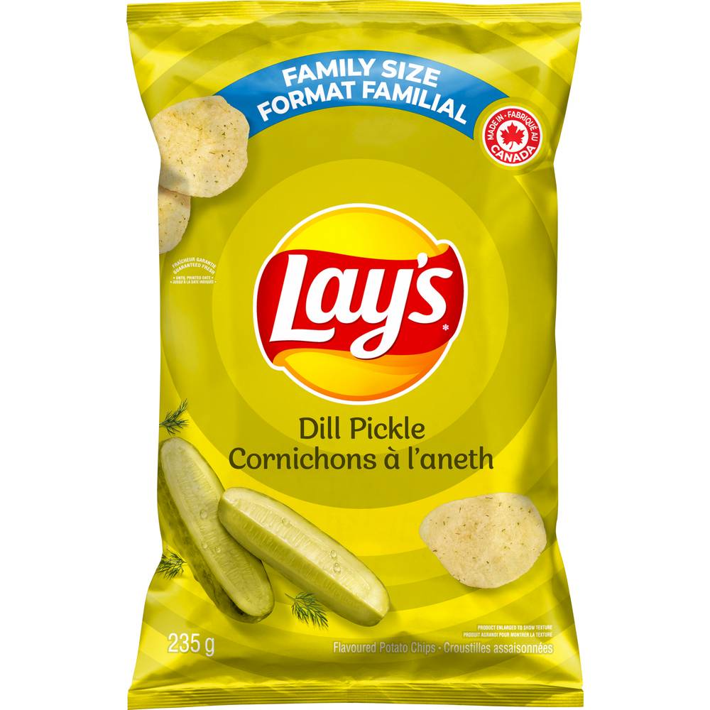 Lay's Dill Pickle Potato Chips (255 g)