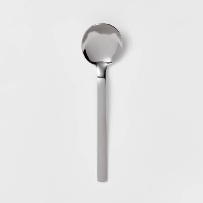 Room Essentials Squared Straight Spoon, 6.78 inches