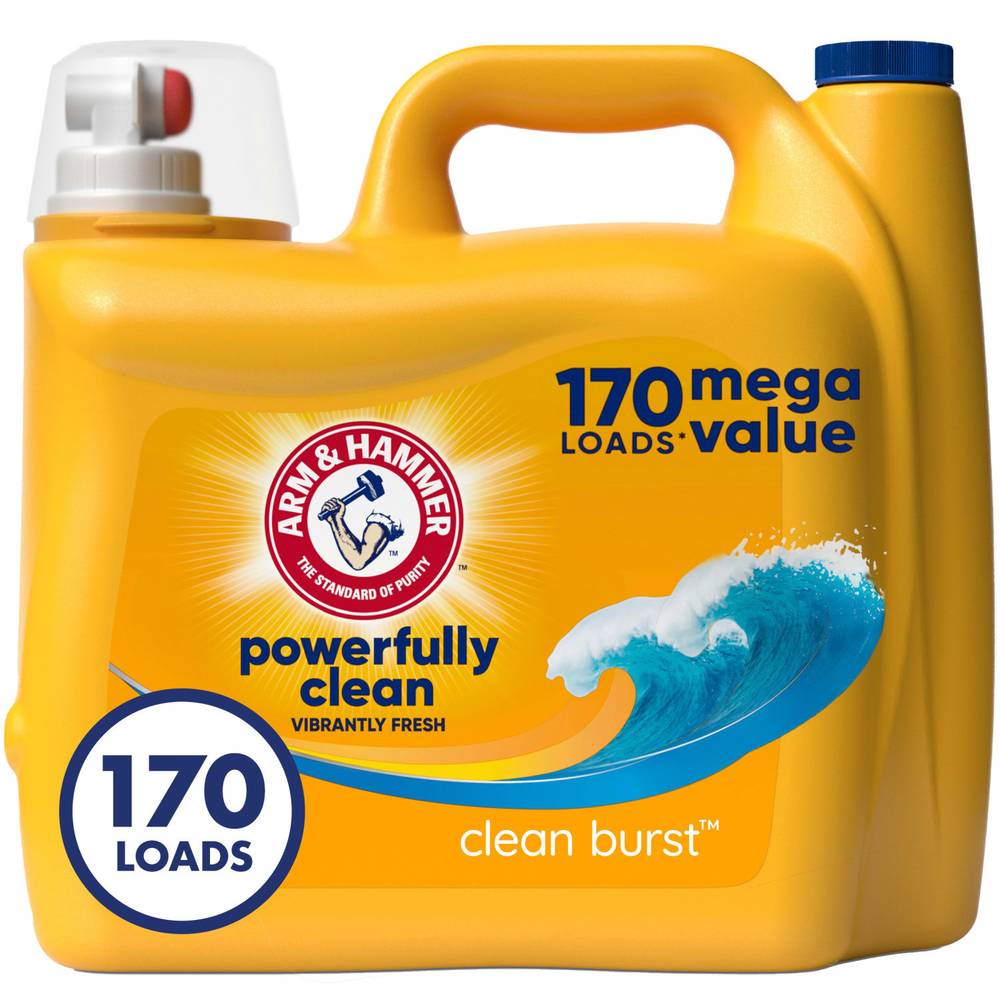 Arm & Hammer Naturally Fresh Liquid Laundry Detergent (170 fl oz)