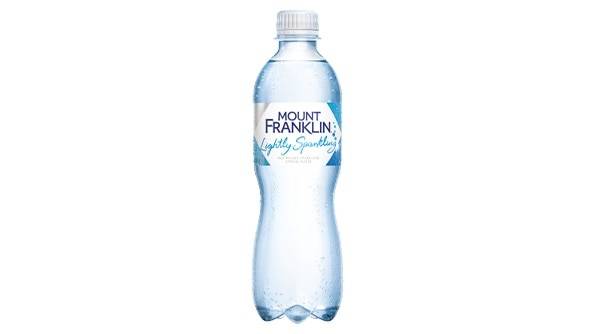 Mt Franklin Lightly Sparkling Water 450mL