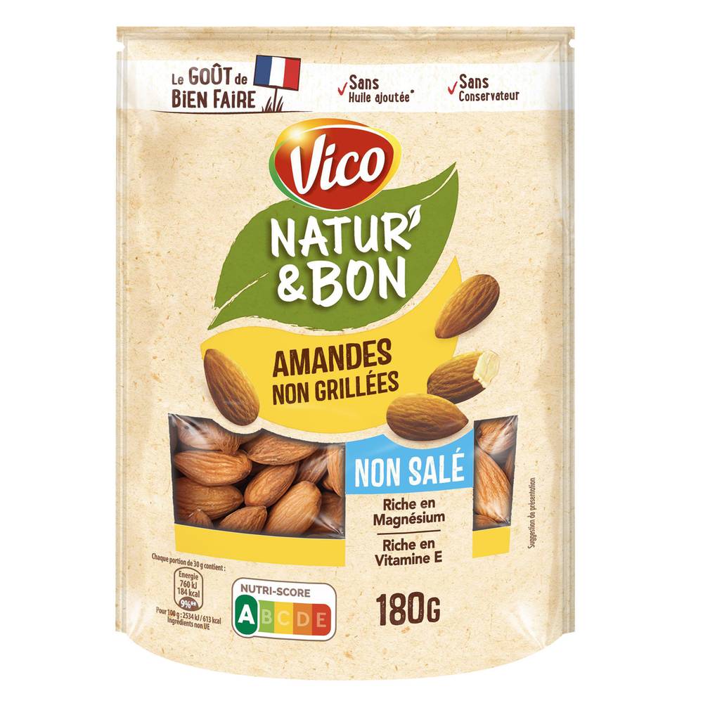 Vico - Amandes naturelles non salées