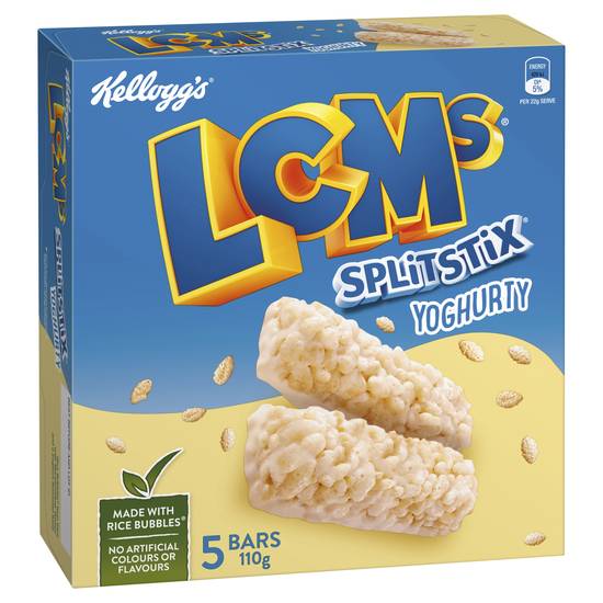 Kellogg's Lcm's Split Stix Yoghurty Bars 110g