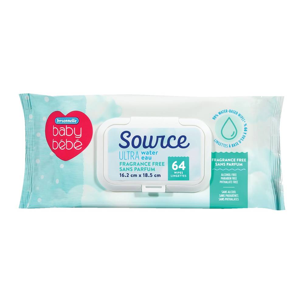 Personnelle Ultra Water Wet Wipes
