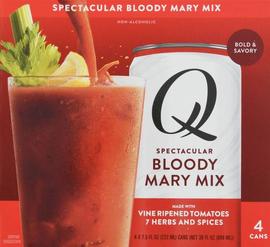 Q Mixers Bloody Mary Mix (4 ct, 7.5 fl oz)
