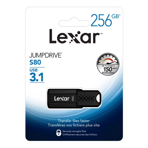 Lexar Jump Drive S80 Usb 3.1 Flash Drive (black)