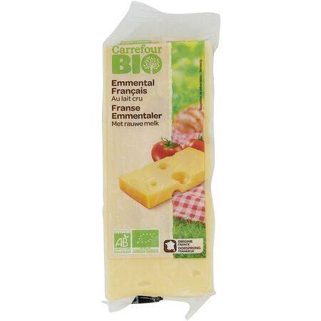 Emmental bio Carrefour Bio - le fromage de 200g