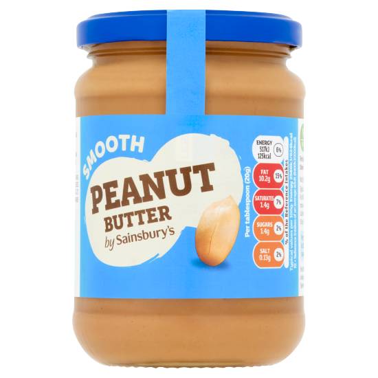 Sainsbury's Smooth Peanut Butter (340g)