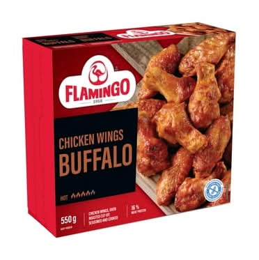 Flamingo ailes de poulet piquantes - hot chicken wings (buffalo)