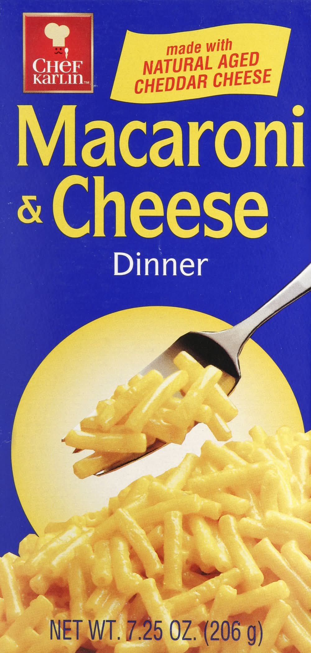 Chef Karlin Macaroni & Cheese Dinner (7.25 oz)