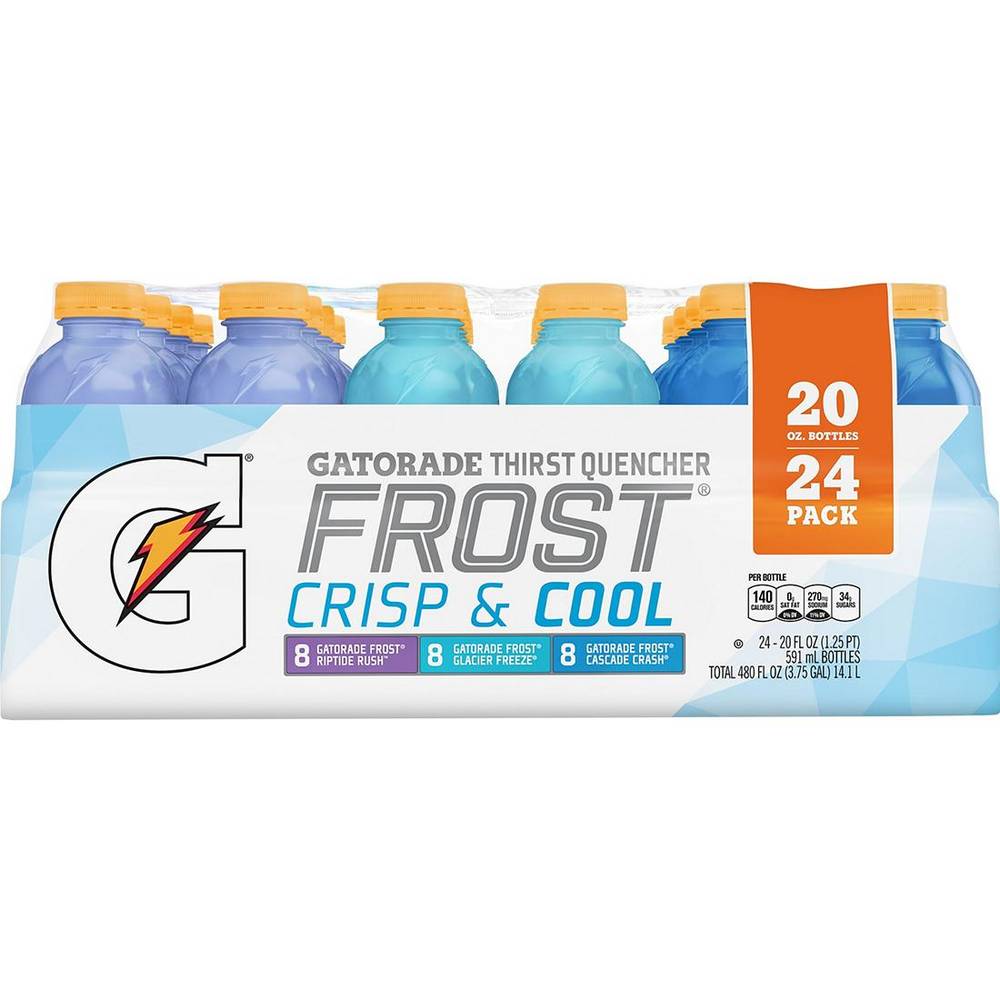 Gatorade - Thirst Quencher Frost Variety Pack - 24/20 oz (1X24|1 Unit per Case)