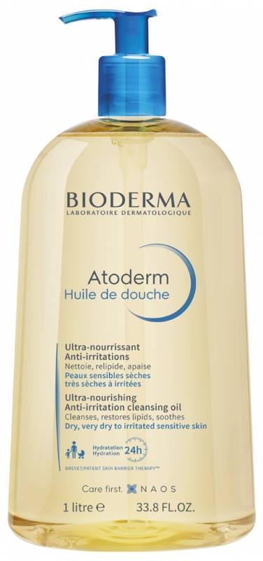 Bioderma Atoderm Huile de Douche 1 Litre