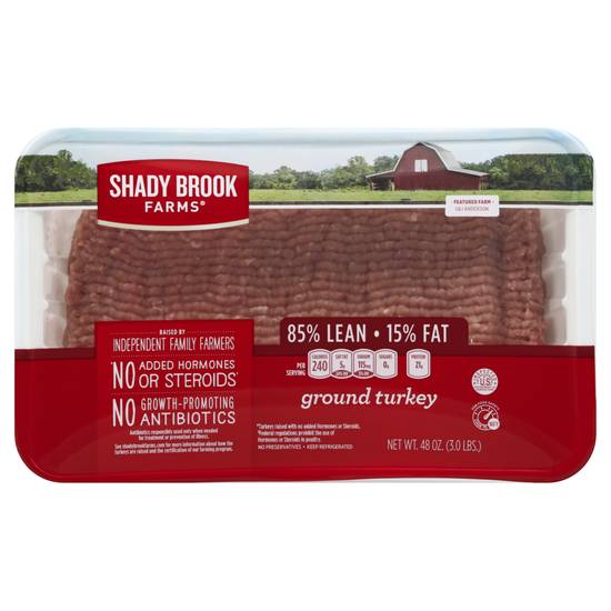 Shady Brook Farms 85% Lean 15% Fat Ground Turkey