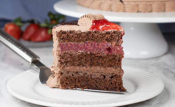 Rebanada Pastel Choco Fresa