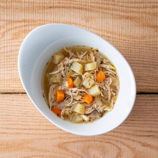 rustic chicken soup - cup