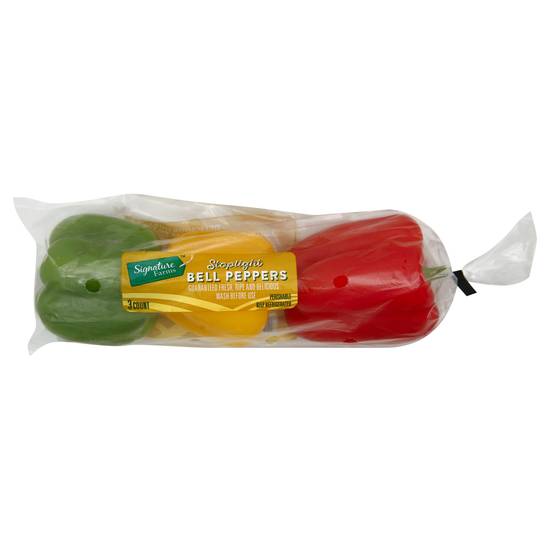 Signature Farms Stoplight Bell Peppers (3 ct)