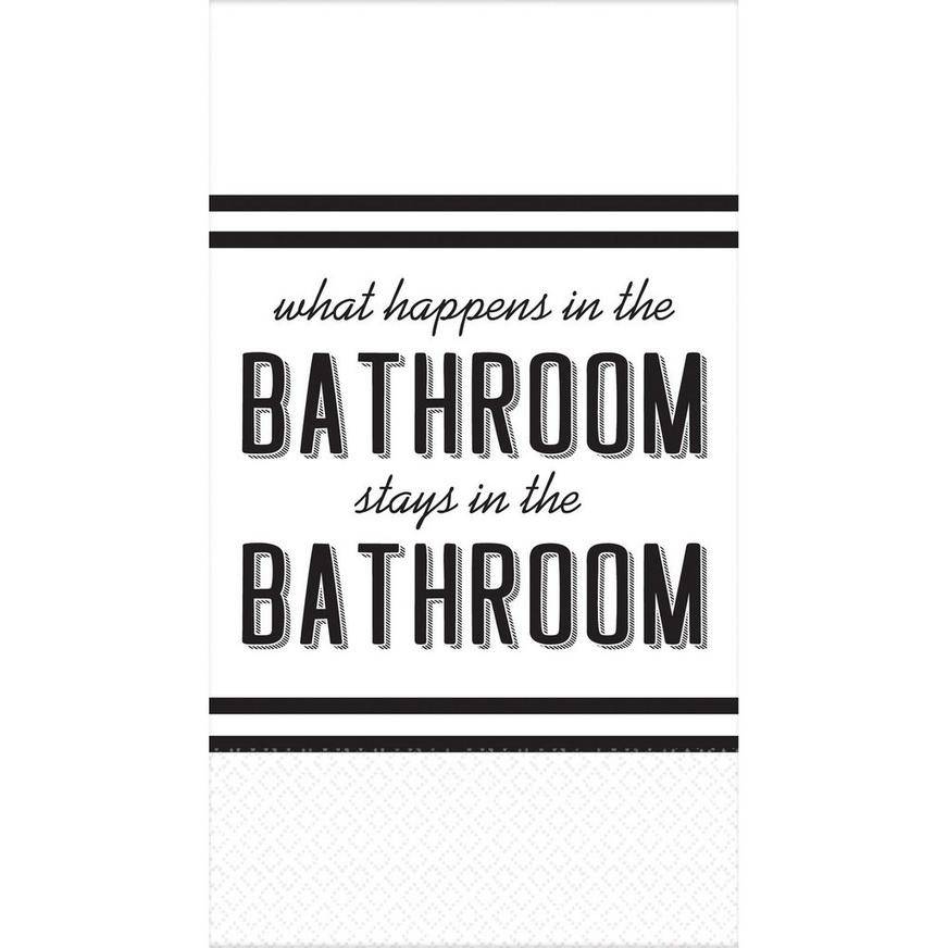 Bathroom Premium Guest Towels 16ct