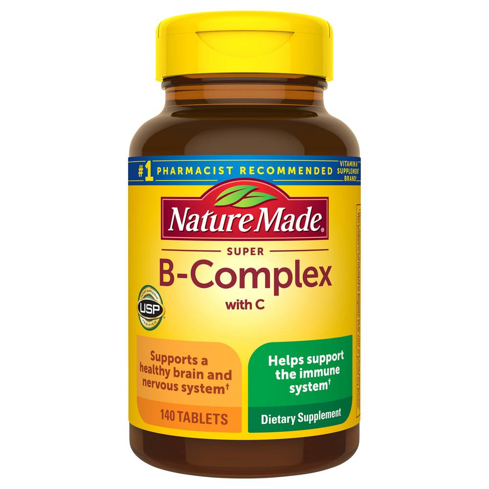 Nature Made Super B-Complex Tablets (4.8 oz, 140 ct)