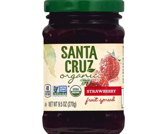 Santa Cruz Organic · Strawberry Fruit Spread (9.5 oz)