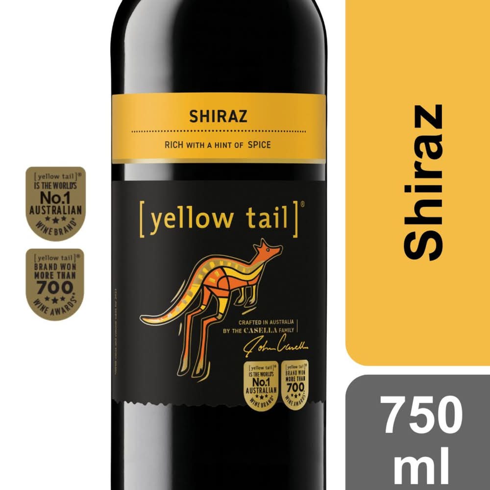 Yellow Tail Shiraz Red Wine (750 ml)