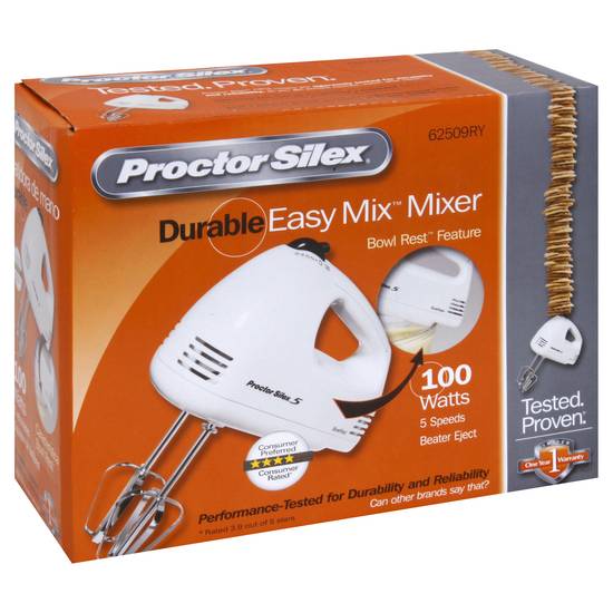 Proctor Silex Easy Mix Durable 100 Watts Mixer