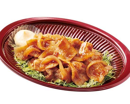★おかず 生姜焼き～3種のおろし使用だれ～ Ginger-fried pork ～3 kinds of grated ginger sauce��～
