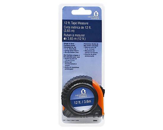 Helping Hand · 12 ft Tape Measure (1 ct)