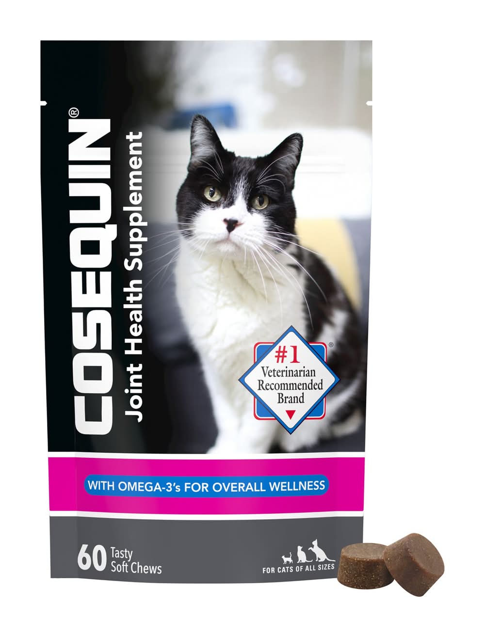 Nutramax® Cosequin® Soft Chews Joint Supplement for Cats (Size: 60 Count)