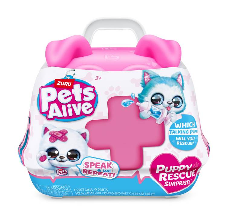 Pets Alive · Figura sorpresa de rescate de cachorros