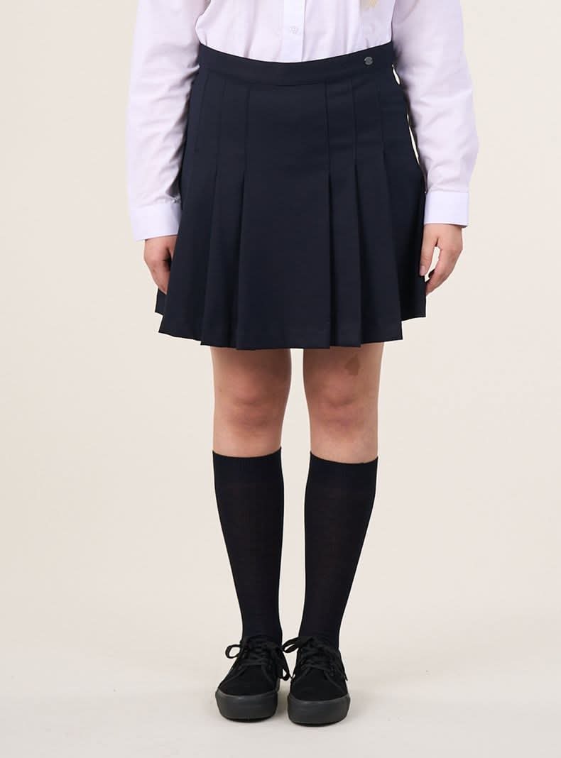 Polemic Falda Azul Falda Escolar Niña azul 40