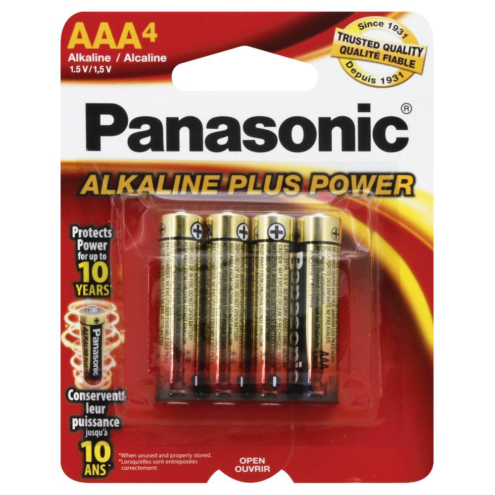 Panasonic Alkaline Plus Power Battery