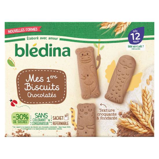 Blédina - Mes 1ers biscuits dès 12 mois (chocolaté)