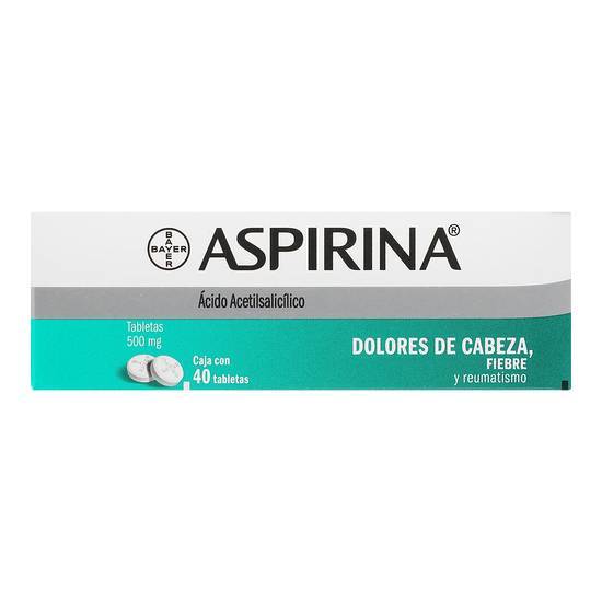Aspirina Analgesico AduLo C/40 Pz